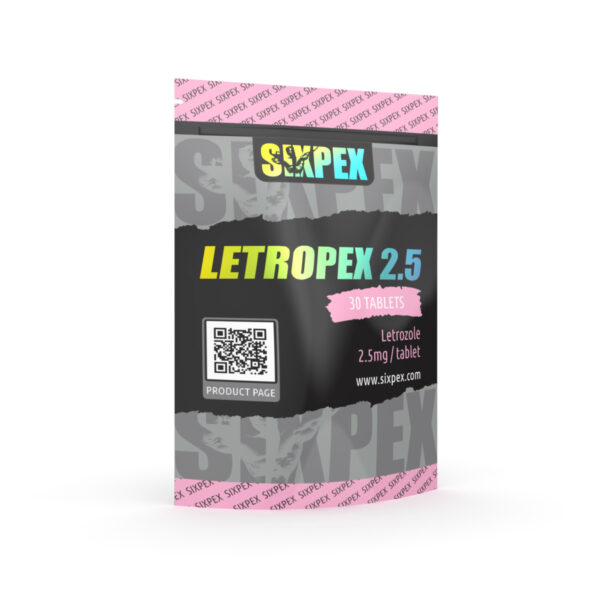 SixPex Letropex Letrozole 2.5mg x 30 tabs x 10