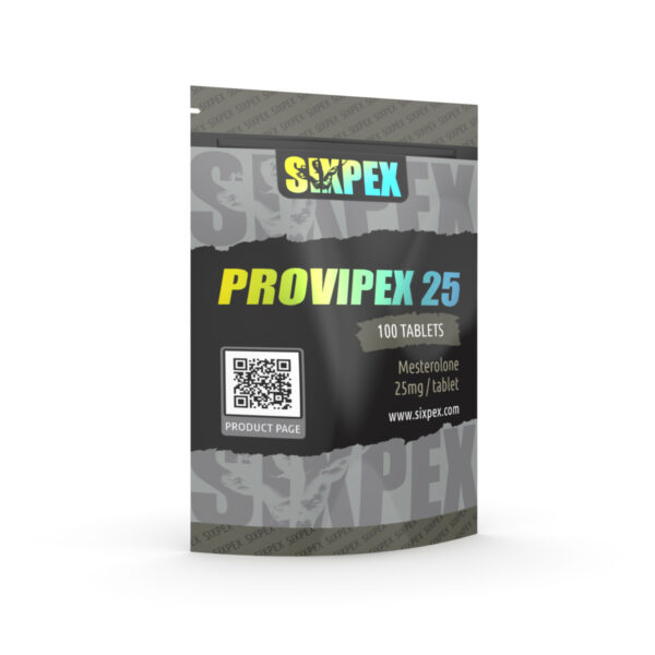 SixPex Provipex Mesterolone 25mg x 100 tabs x 10